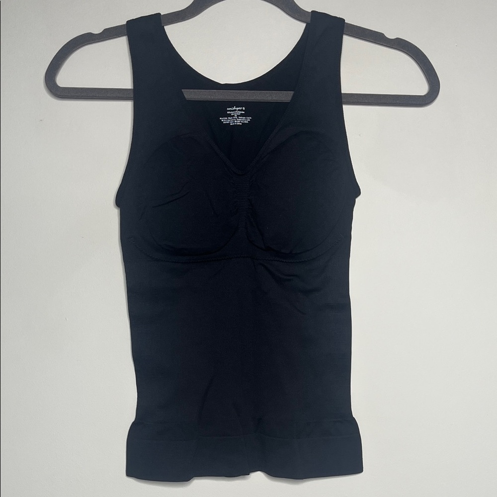 Camishaper Black Sleeveless Top